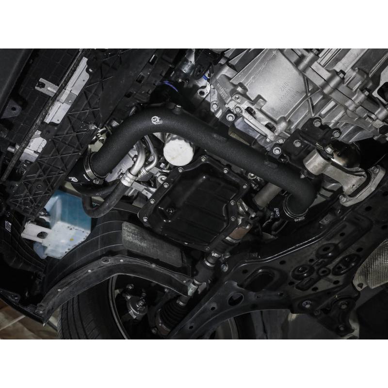 aFe BladeRunner Aluminum Hot and Cold Charge Pipe Kit Black 17-20 Hyundai Elantra GT L4-1.6L (t)-SR1 Performance