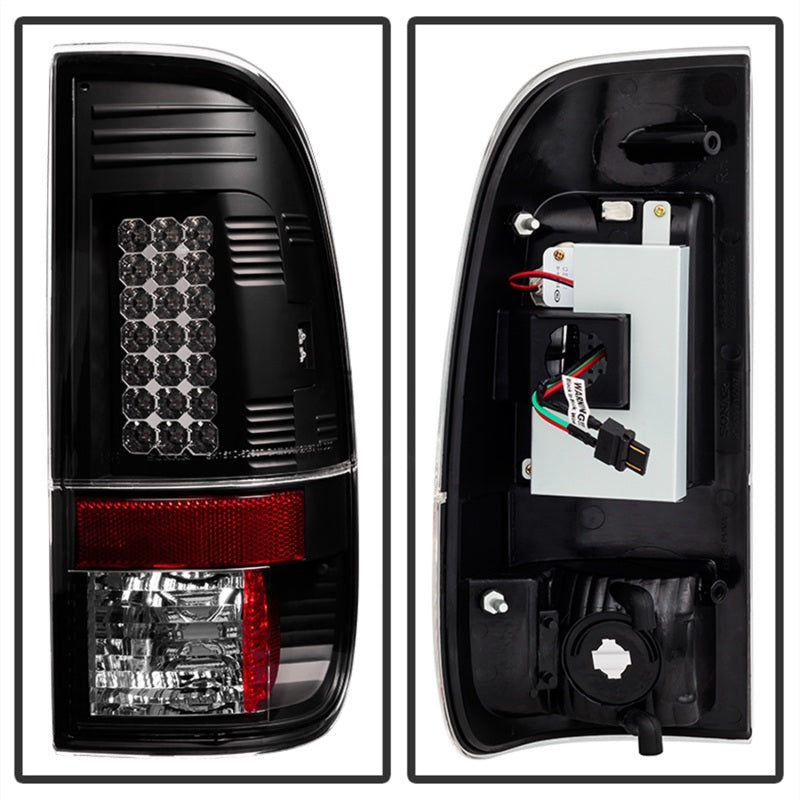 Spyder Ford Super Duty 08-15 LED Tail Lights Black ALT-YD-FS07-LED-BK-SR1 Performance