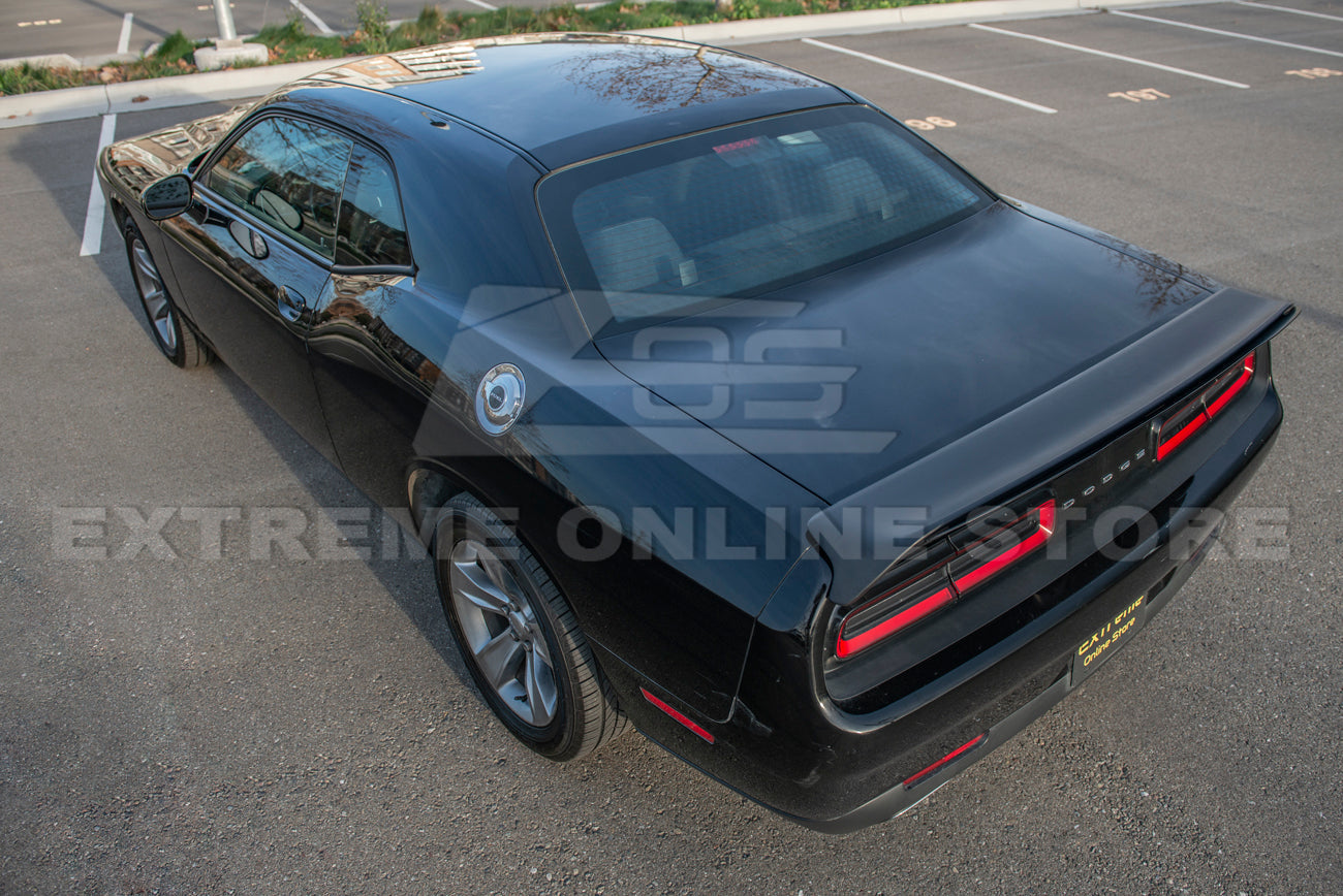 2008-Up Dodge Challenger Hellcat Redeye Rear Spoiler W/ Wickerbill Insert