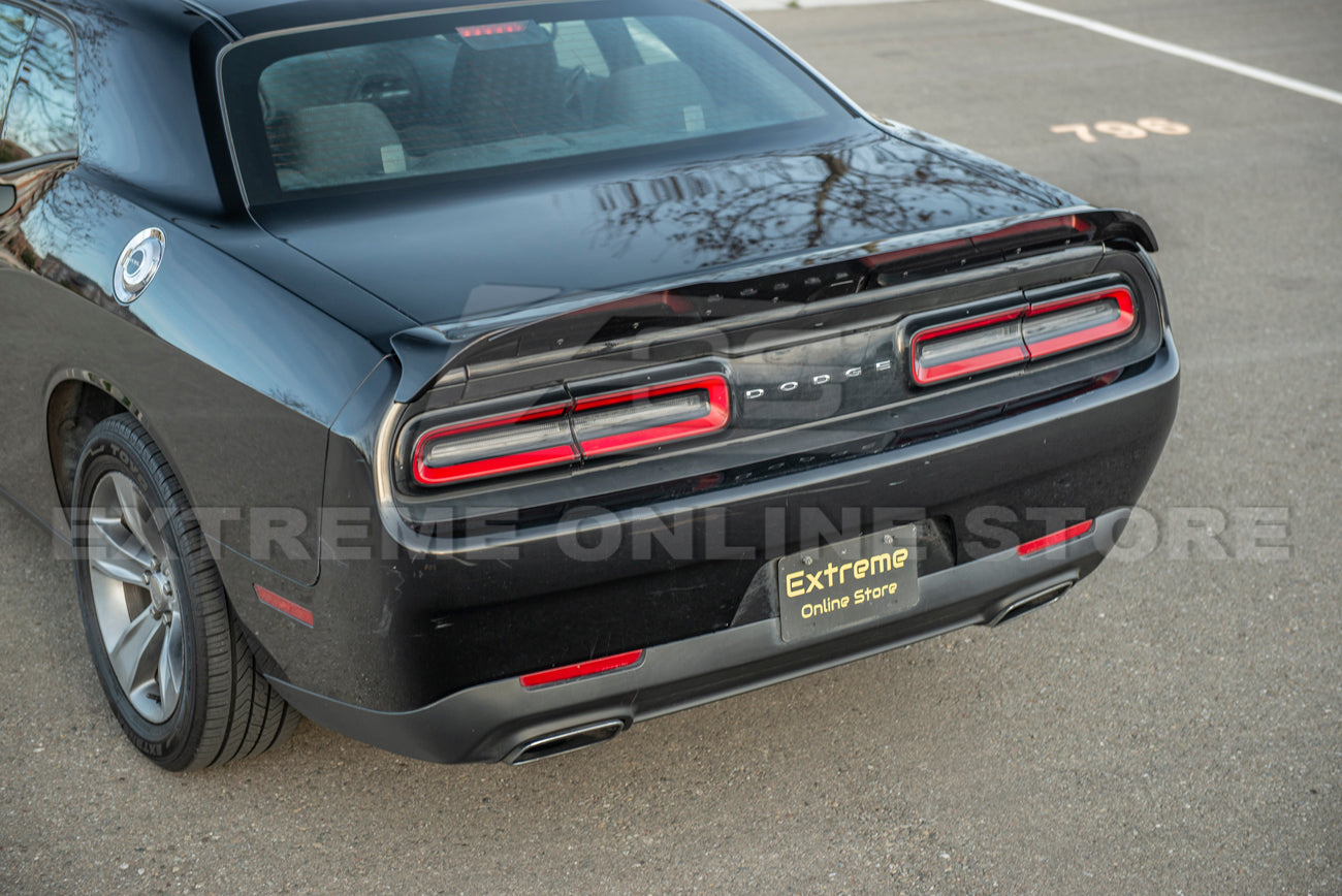 2008-Up Dodge Challenger Hellcat Redeye Rear Spoiler W/ Wickerbill Insert