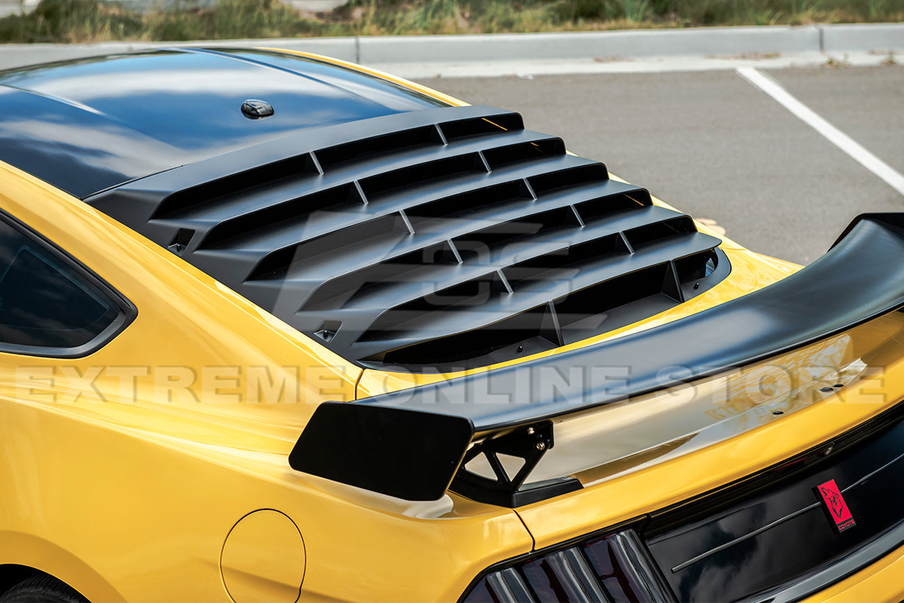 2015-Up Ford Mustang Rear Window Louver Cover