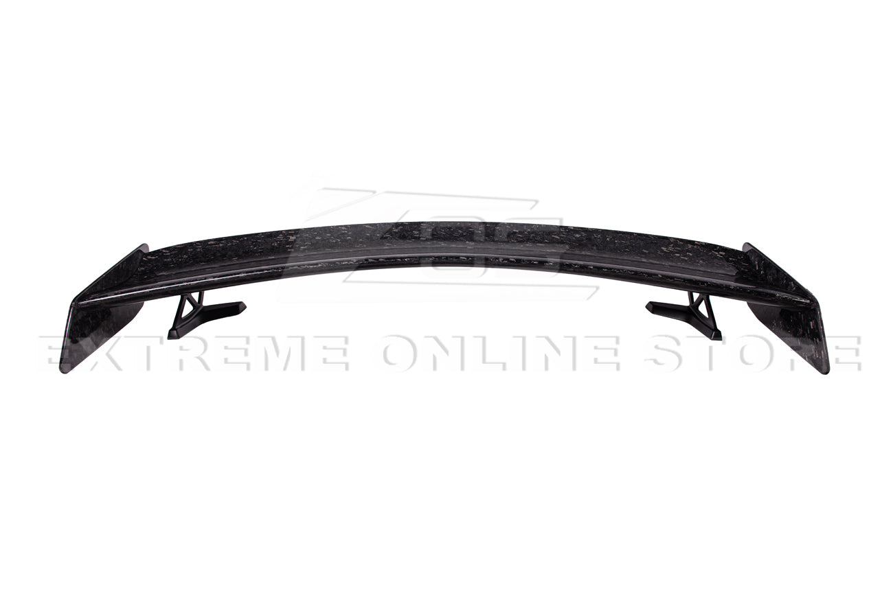 2015-23 Ford Mustang GT500 Track Pack Style DRY CARBON FIBER Rear Spoiler High Wing