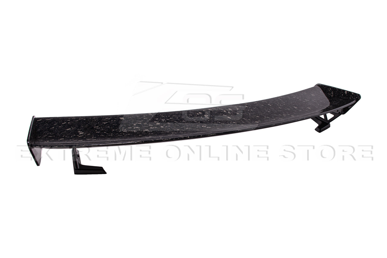 2015-23 Ford Mustang GT500 Track Pack Style DRY CARBON FIBER Rear Spoiler High Wing