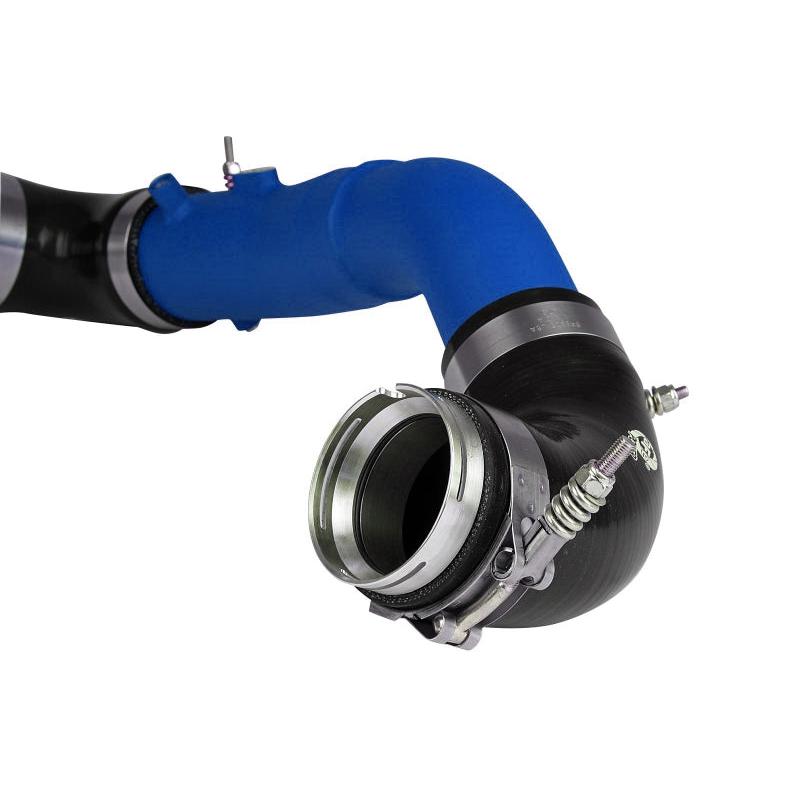 aFe 20-21 BMW Z4 M40i (G29) L6-3.0L (t) B58 BladeRunner 2-1/2in to 3in Hot-Side Charge Pipe - Blue-SR1 Performance