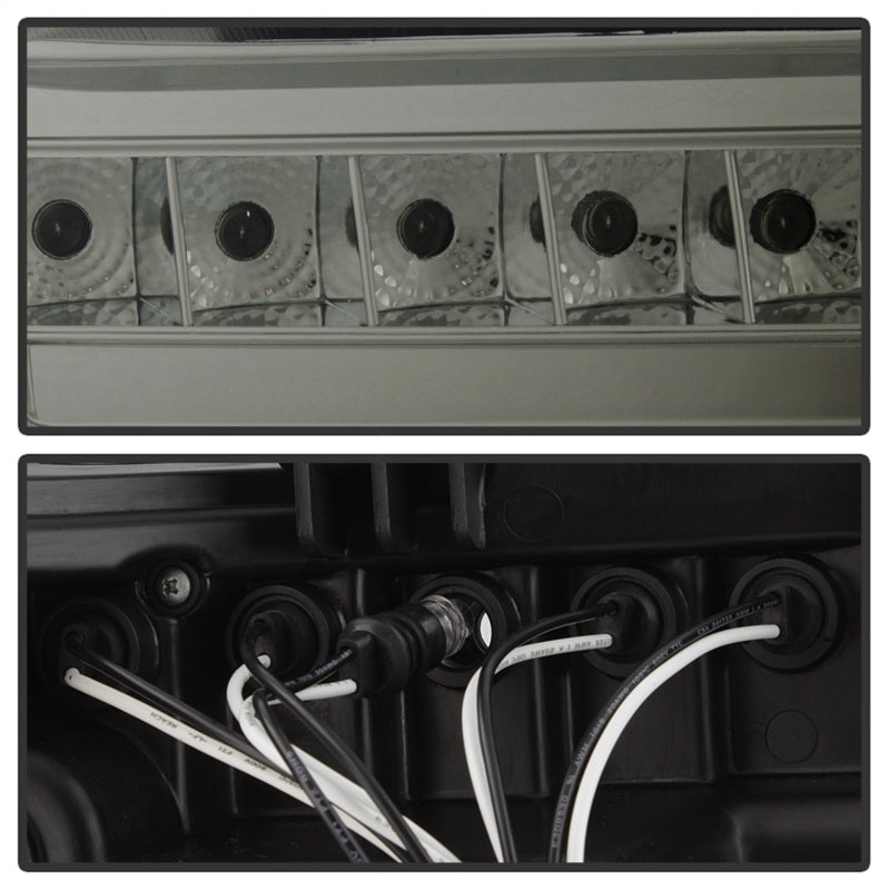 Spyder Toyota Tundra 07-13 Projector Headlights LED Halo LED Smke PRO-YD-TTU07-HL-SM-SR1 Performance