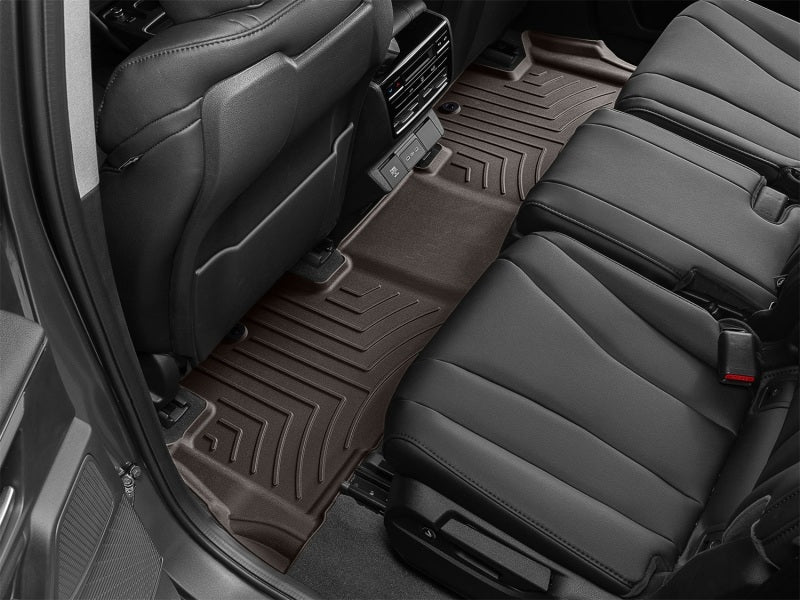 WeatherTech 22-25 Acura MDX Rear FloorLiner HP in Cocoa - Custom Fit All-Weather Protection