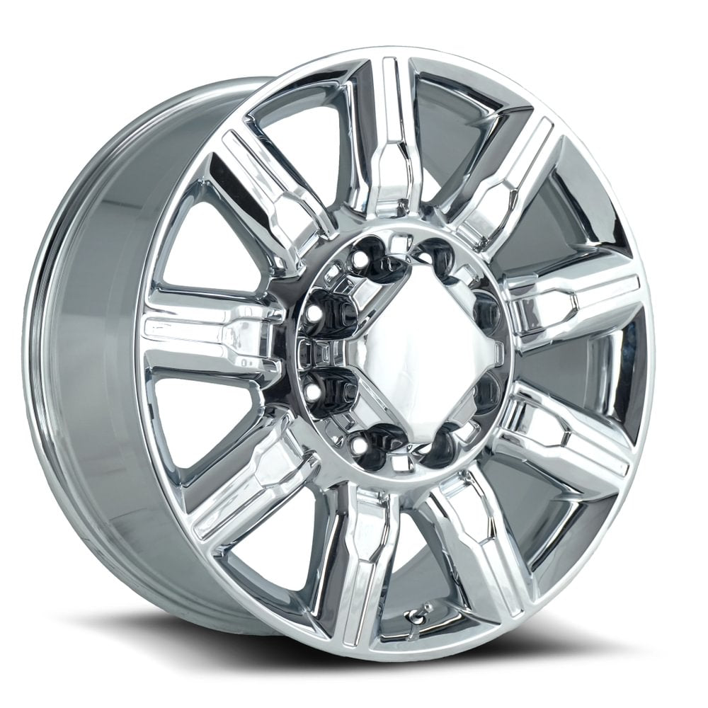 FR276 20X8.5 8X180 +47 HB 124.1 GMC AT4 2500 GLOSS BLACK WITH CAP-SR1 Performance