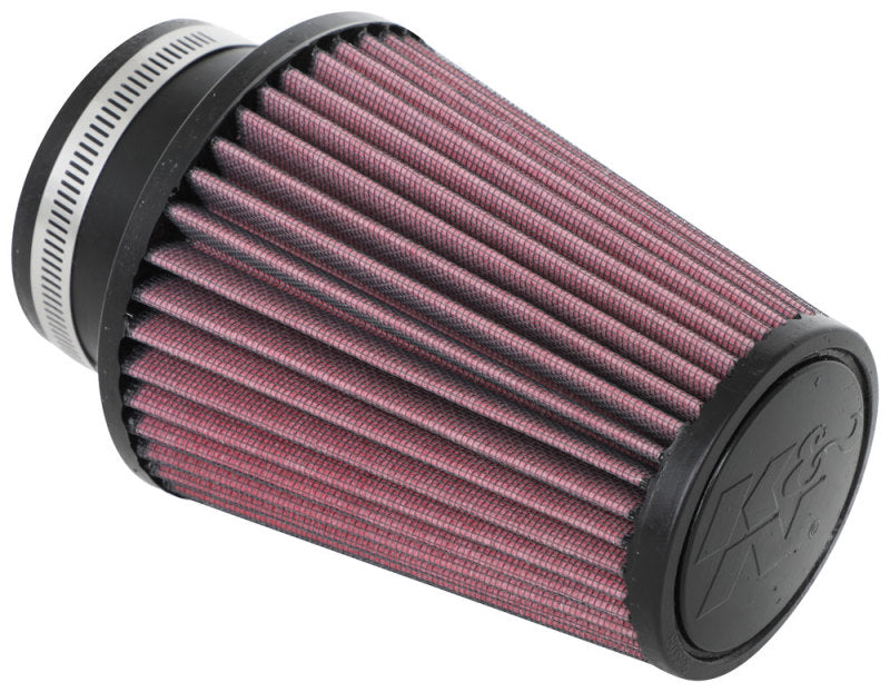 K&N Universal Clamp-On Air Filter 3in Flange ID x 5in Base OD x 3.5in Top OD x 6in Height-SR1 Performance