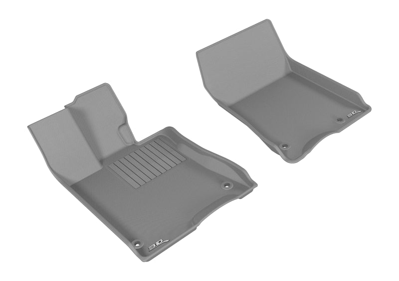3D MAXpider 2014-2020 Acura RLX Kagu 1st Row Floormat - Gray-SR1 Performance