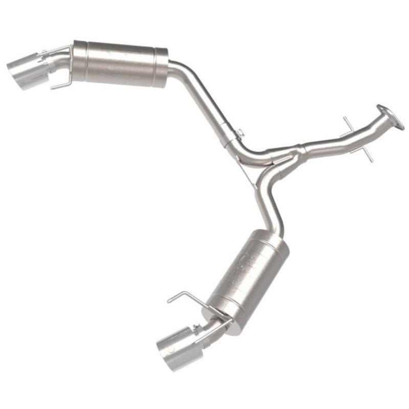 aFe POWER Takeda 06-13 Lexus IS250/IS350 SS Axle-Back Exhaust w/ Polished Tips-SR1 Performance