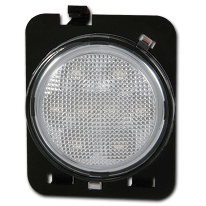 ANZO 2007-2015 Jeep Wrangler LED Side Fender Lights Clear-SR1 Performance