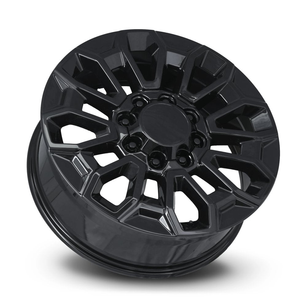 FR 277 – CHEVROLET HIGH COUNTRY 2500 REPLICA WHEELS-Gloss Black 22x8.5 8x180 + 44 HB 124.1
