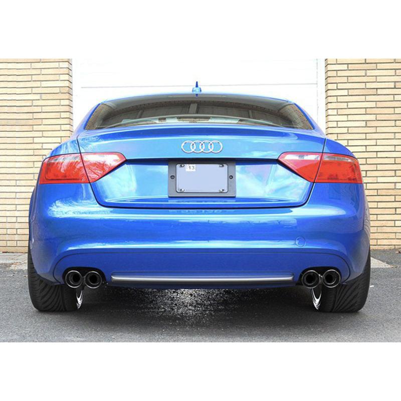 AWE Tuning Audi B8 A5 2.0T Touring Edition Exhaust - Quad Outlet Diamond Black Tips-SR1 Performance