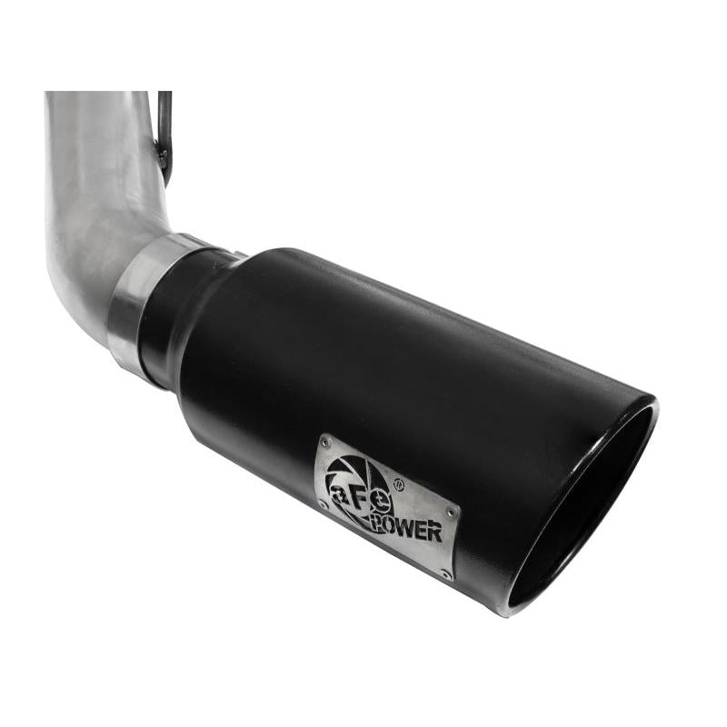 aFe Atlas Exhaust 4in DPF-Back Al Steel 11-14 Ford Diesel Trucks V8-6.7L (td)-SR1 Performance