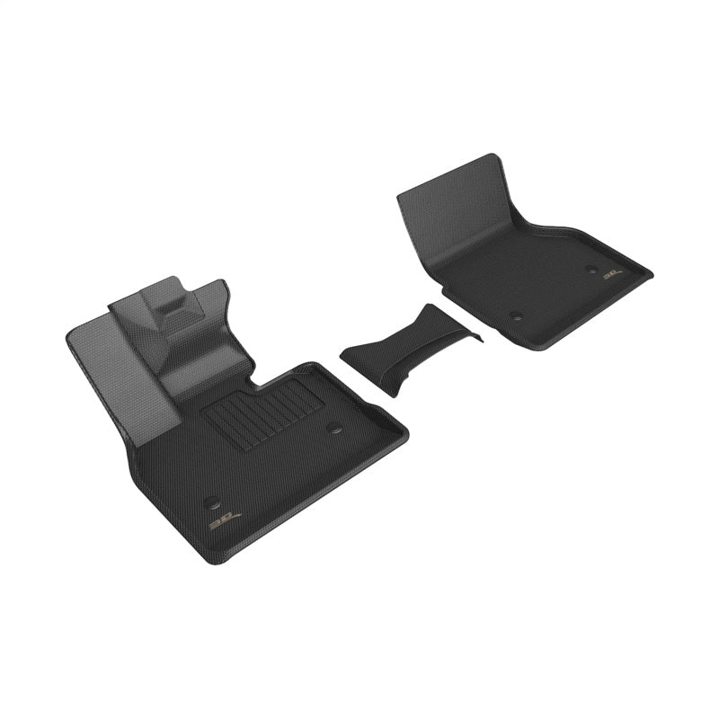 3D MAXpider 22-24 BMW iX (I20) R1 Floor Mat - Kagu Black-SR1 Performance