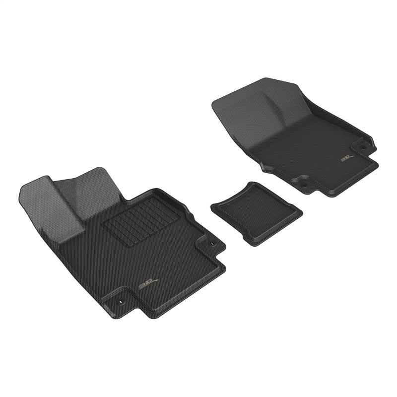 3D Maxpider 2023+ Genesis Gv60 Kagu Floor Mat- Black R1-SR1 Performance