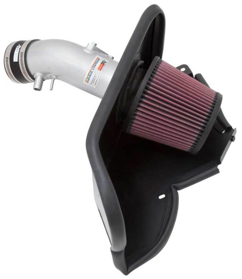 K&N 12 Toyota Camry 3.5L V6 Silver Short Ram Typhoon Intake-SR1 Performance
