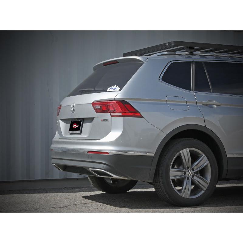 aFe MACH Force-Xp 3in - 2 1/2in SS Cat Back Exhaust System VW Tiguan 18-22 2.0 110in Wheelbase (AWD)-SR1 Performance