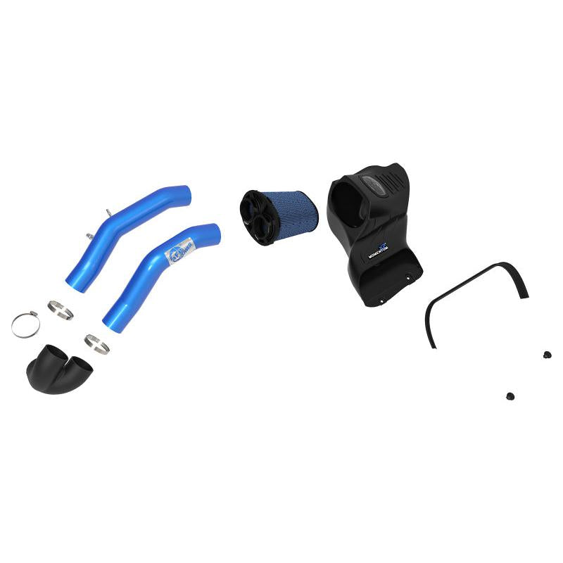 aFe Momentum XP Cold Air Intake System w/ Pro 5R Media Blue 15-19 Ford F-150 V8-5.0L-SR1 Performance