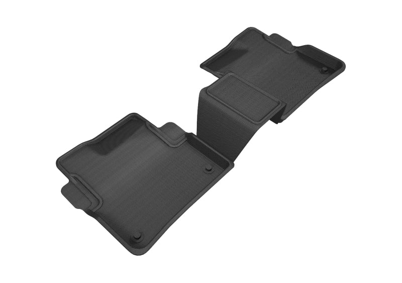 3D MAXpider 2016-2020 Cadillac CT6 Kagu 2nd Row Floormats - Black-SR1 Performance