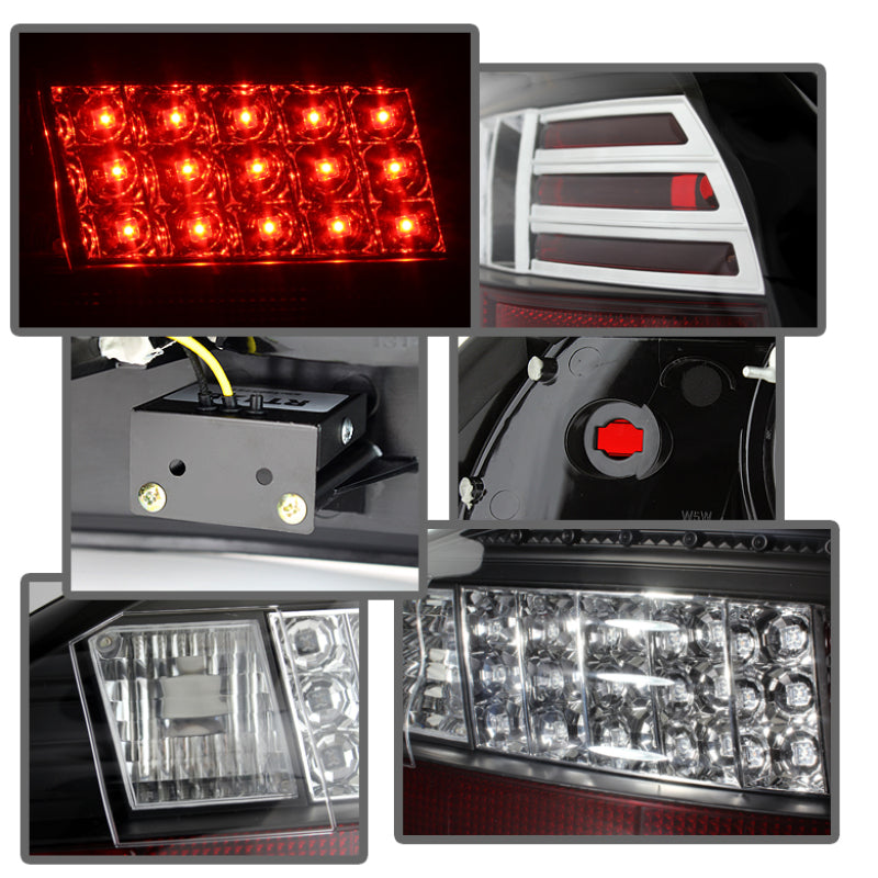 Spyder Pontiac Grand Prix 97-03 LED Tail Lights Black ALT-YD-PGP97-LED-BK-SR1 Performance