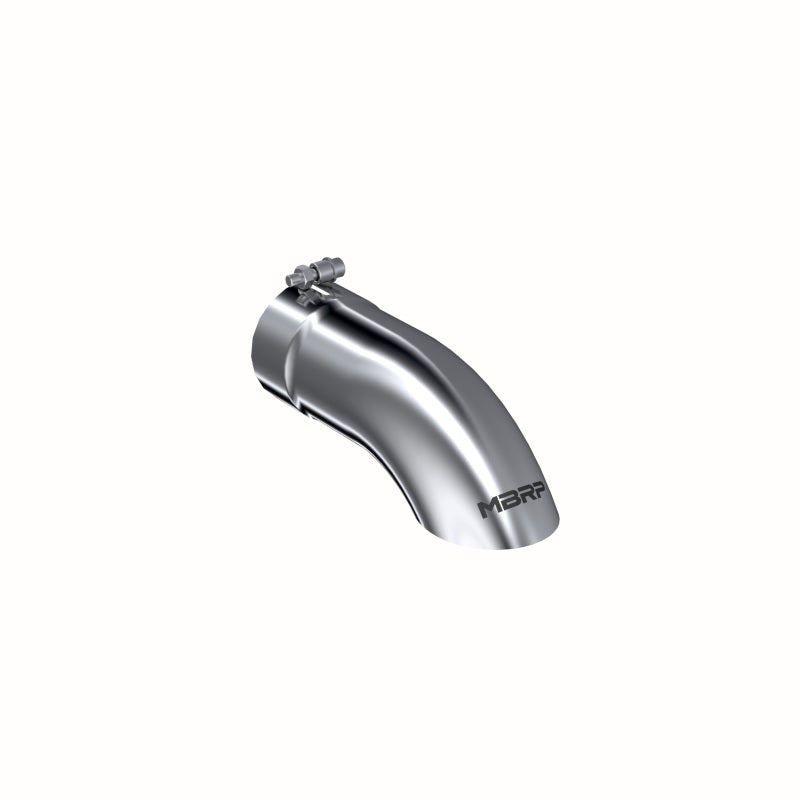 MBRP Universal Tip 4 O.D. Turn Down 4 inlet 12 length-SR1 Performance