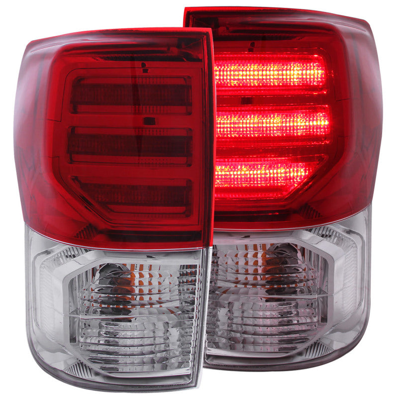 ANZO 2007-2013 Toyota Tundra LED Taillights Red/Clear G2-SR1 Performance