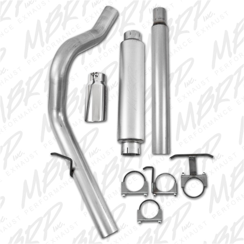 MBRP 1999-2004 Ford F-250/350 V-10 Cat Back 4 Single Side-SR1 Performance