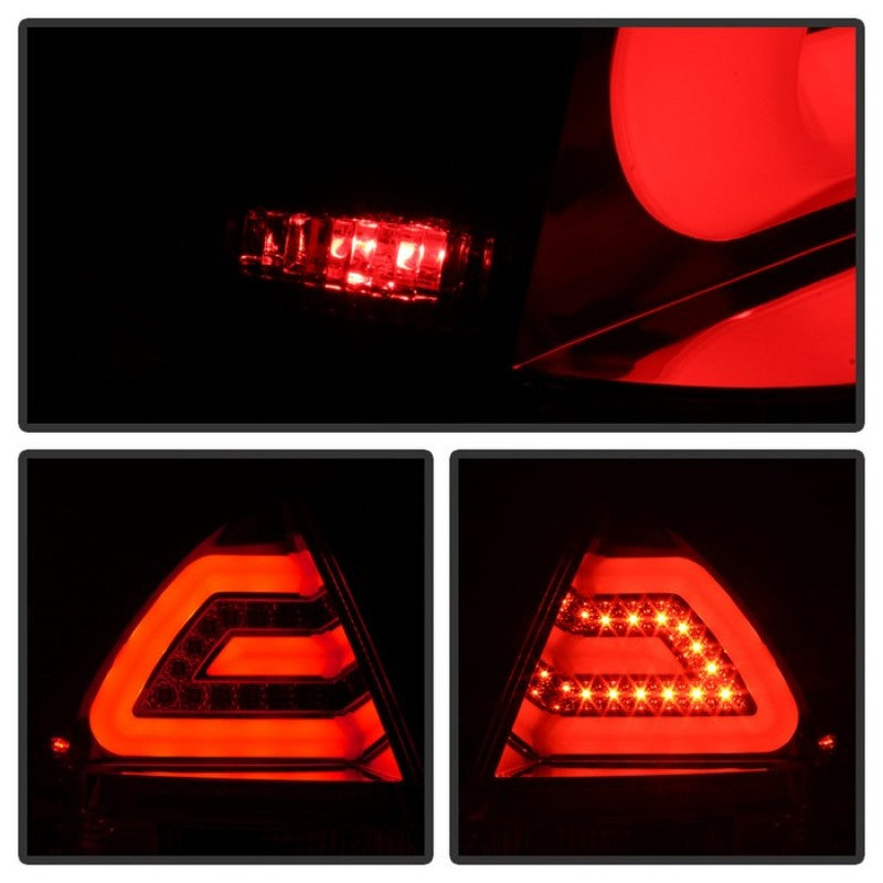 Spyder Chevy Impala 2006-2013 LED Tail Lights Red Clear ALT-YD-CHIP06-LED-RC-SR1 Performance
