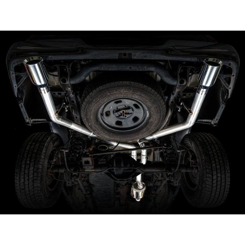 AWE Tuning 09-18 RAM 1500 5.7L (w/o Cutout) 0FG Dual Rear Exit Cat-Back Exhaust - Chrome Silver Tips-SR1 Performance