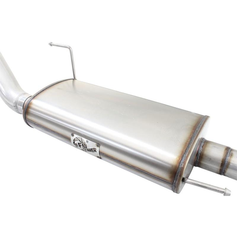 aFe MACHForce XP SS Exhaust 3in to 3.5in Cat-Back w/ Black Tip 15 Ford F-150 EcoBoost V6 2.7/3.5Ltt-SR1 Performance