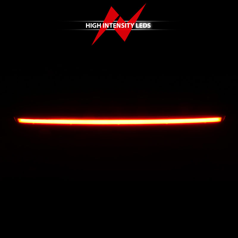 ANZO 2007-2014 Chevrolet Suburban 1500 LED 3rd Brake Light Black Housing Red Lens w/ Spoiler 1pc-SR1 Performance