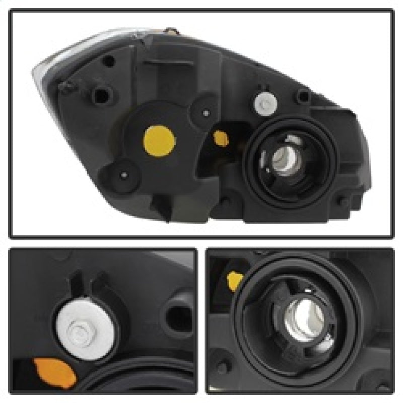 Xtune Chevy Cobalt 05-10 Crystal Headlights Black HD-JH-CCOB05-AM-BK-SR1 Performance