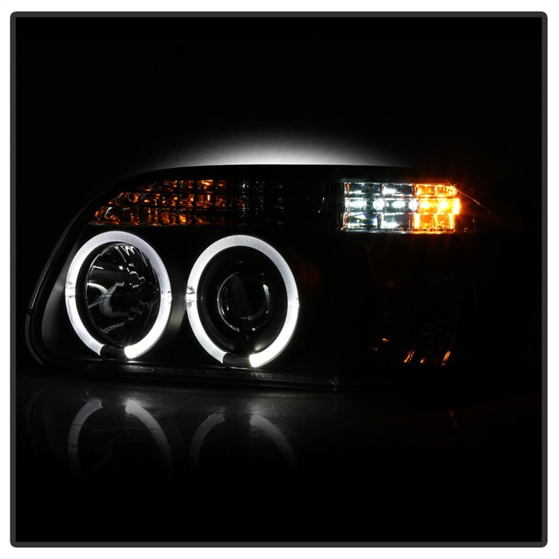 Spyder Ford Explorer 95-01 1PC Projector Headlights LED Halo Blk PRO-YD-FEXP95-HL-1PC-BK-SR1 Performance