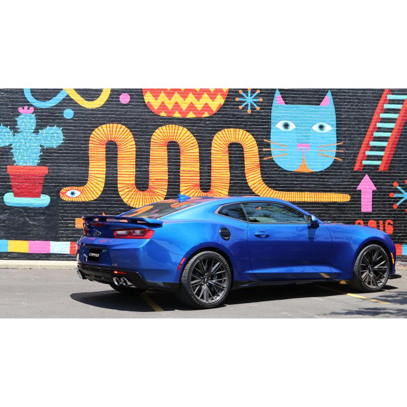 Corsa 2017-2024 Chevy Camaro SS 2.75in Inlet / 4in Outlet Polished Tip Kit (For Corsa Exhaust Only)-SR1 Performance