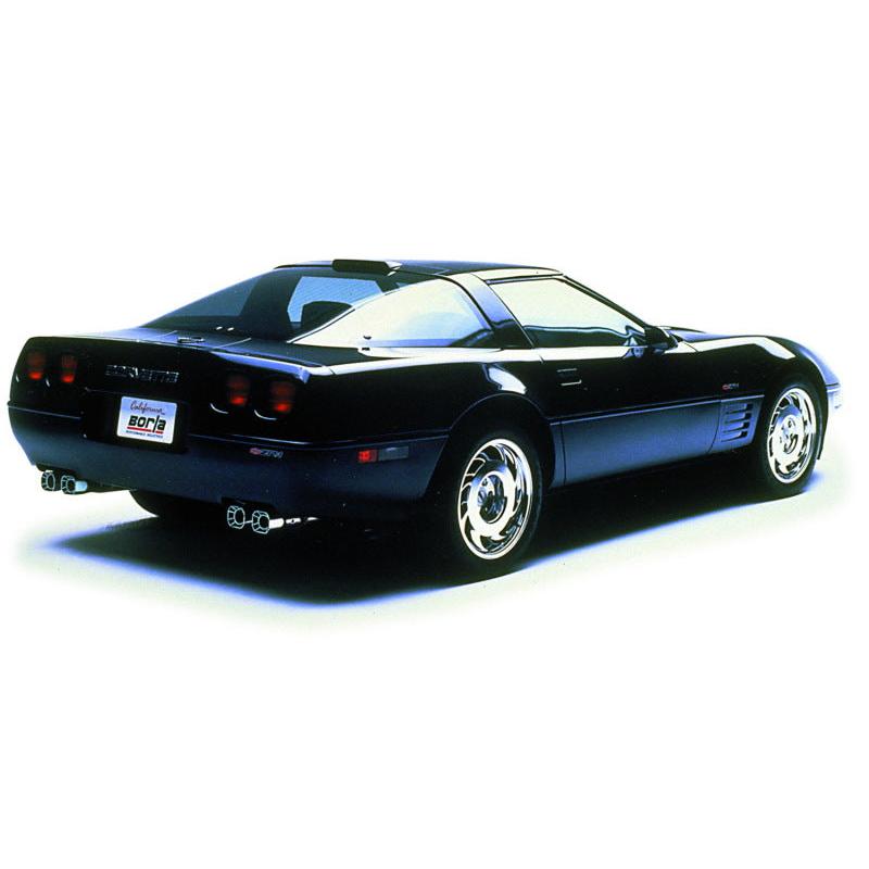 Borla 84-91 Chevrolet Corvette C4 5.7L V8 D SQ AC IC Rear Section 2.5 inch Converter-SR1 Performance