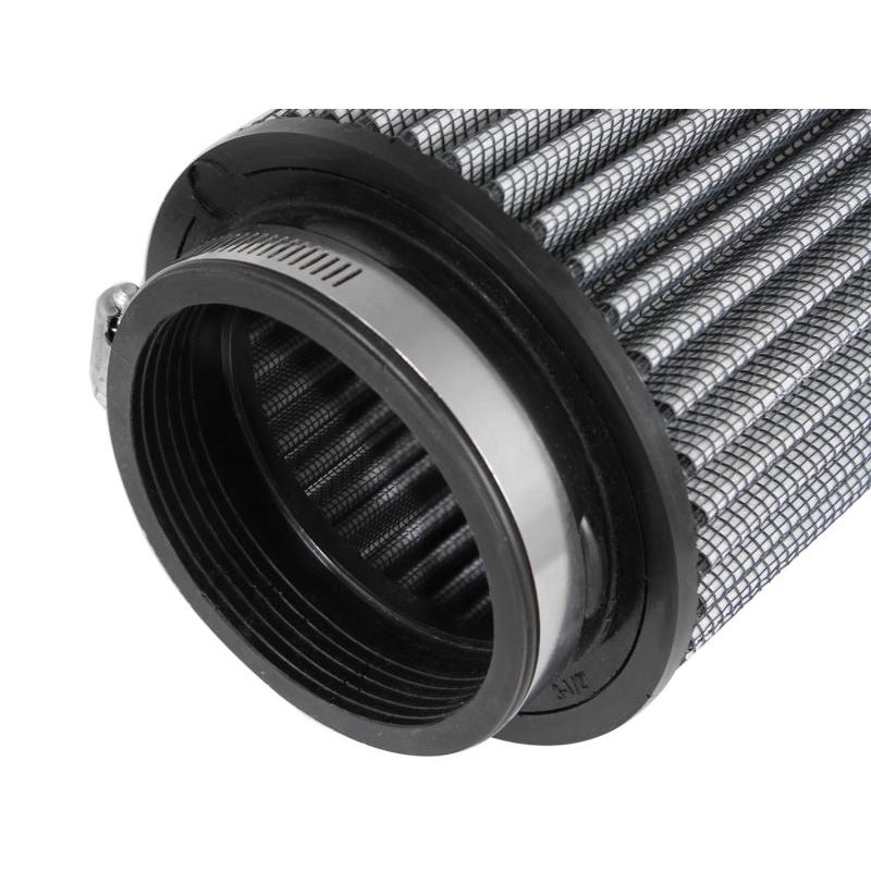 aFe Magnum FLOW Air Filter Pro DRY S 3-1/2in F x 5in B x 4-3/4in T x 7in H / 1 FL in-SR1 Performance