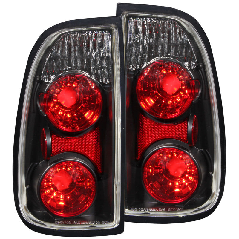 ANZO 2000-2006 Toyota Tundra Taillights Black (Regular & Access Cab Models Only)-SR1 Performance