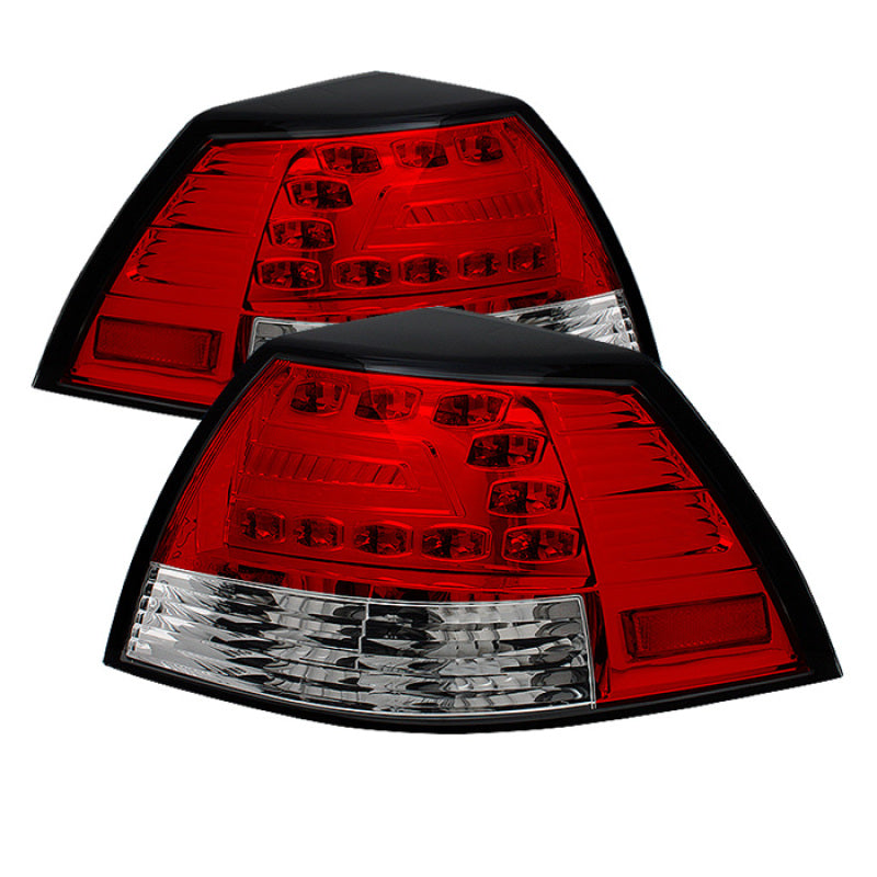 Spyder Pontiac G8 08-09 LED Tail Lights Red Clear ALT-YD-PG808-LED-RC-SR1 Performance