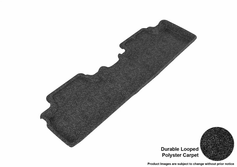 3D MAXpider 2006-2011 Honda Civic Coupe Classic 2nd Row Floormats - Black-SR1 Performance