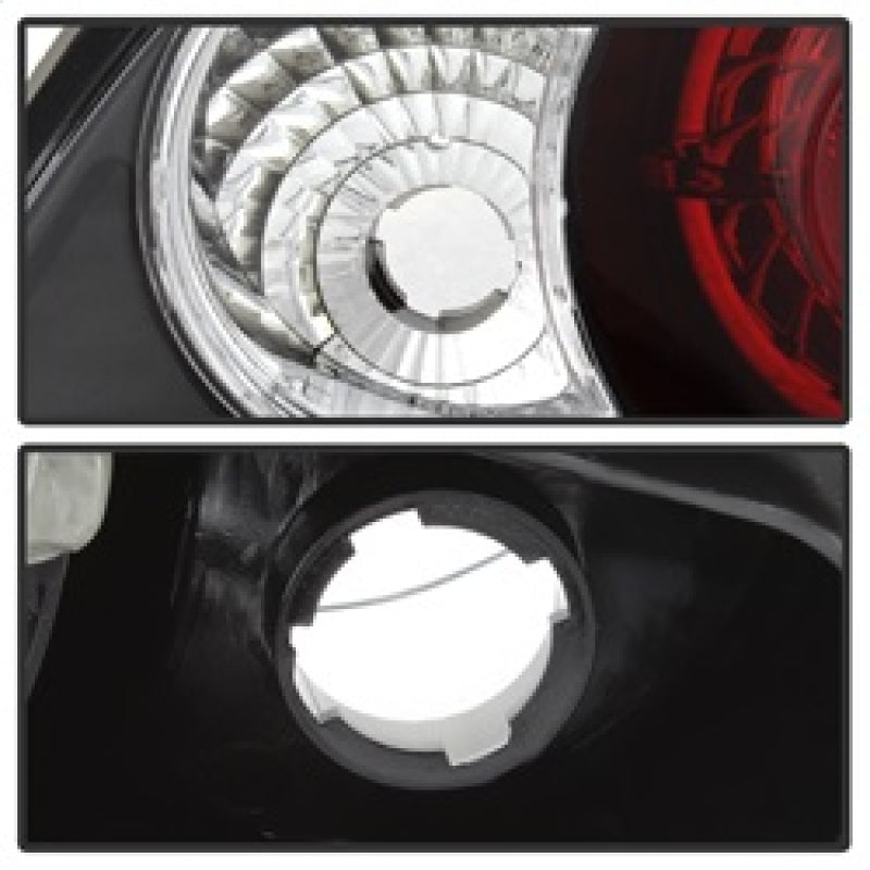Spyder Acura RSX 02-04 Euro Style Tail Lights Black ALT-YD-ARSX02-BK-SR1 Performance