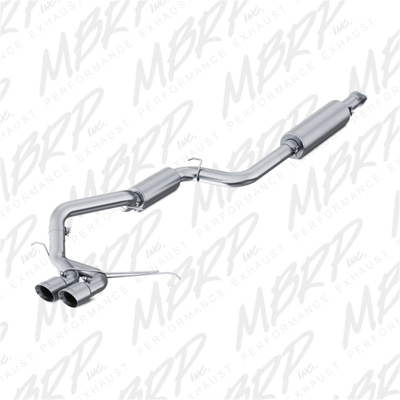 MBRP 13-14 Ford Focus ST 2.0L EcoBoost Dual Center Outlet AL 3in Cat Back-SR1 Performance