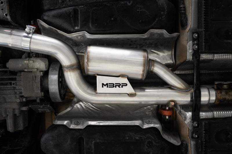MBRP 15-18 Audi S3 304SS 3in Quad Split Rear Exit C/B System-SR1 Performance