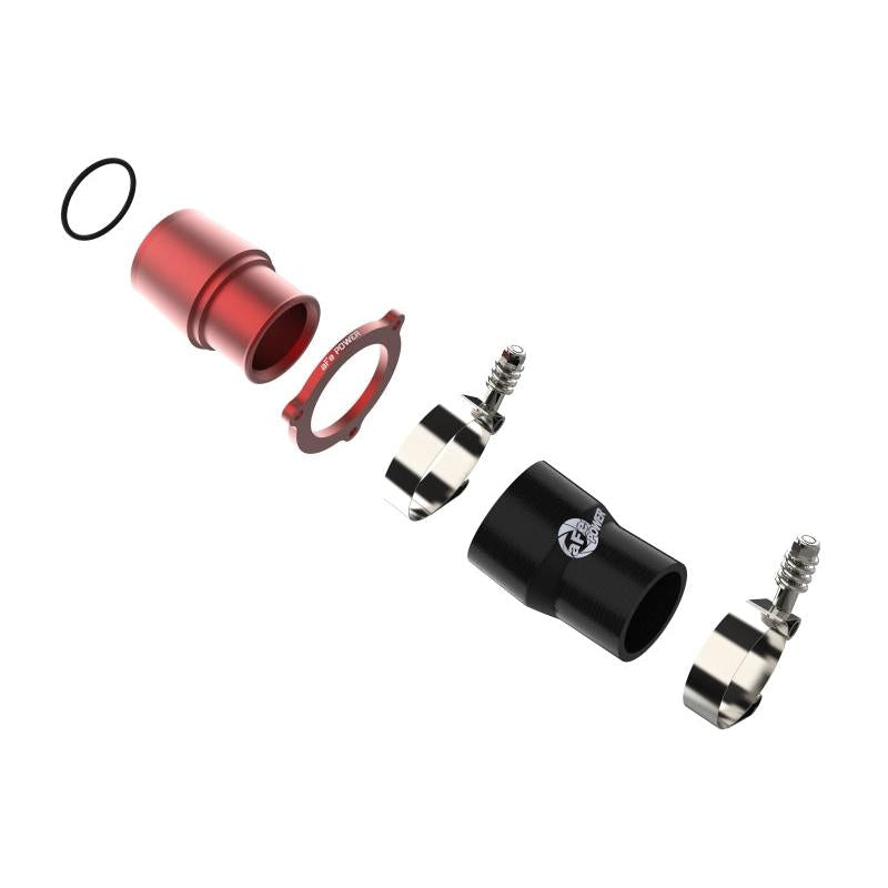aFe BladeRunner 15-20 VW GTI Turbo Muffler Delete for OE Charge Pipe - Red-SR1 Performance