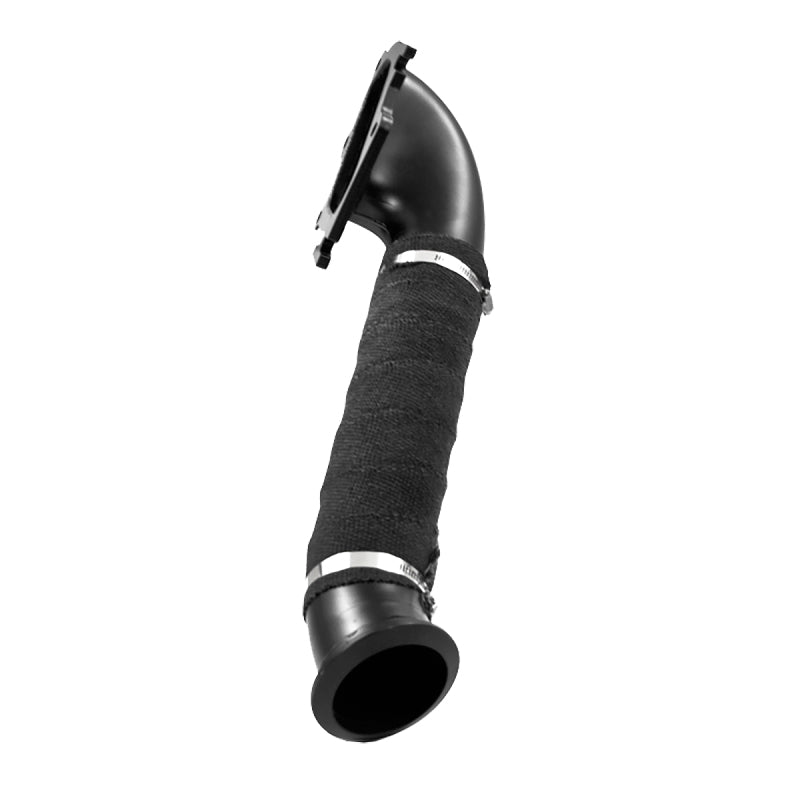 MBRP 01-04 Chev/GMC 6.6L Duramax 3in Turbo Down Pipe Black-SR1 Performance