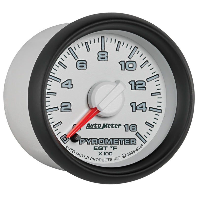 Autometer Factory Match 52.4mm Full Sweep Electronic 0-1600 Deg F EGT/Pyrometer Gauge-SR1 Performance