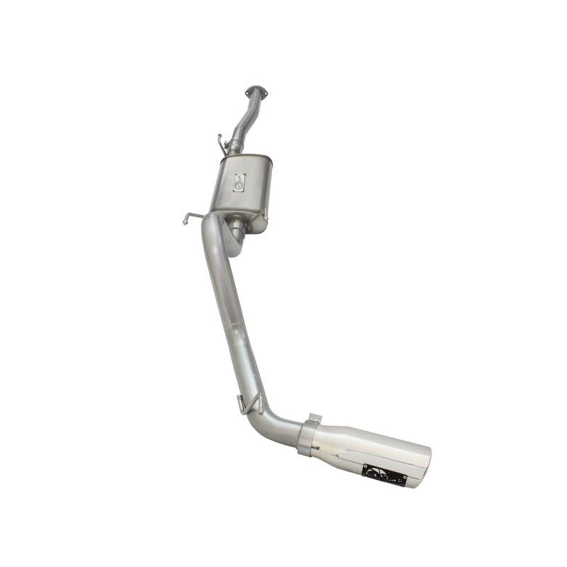 aFe MACH Force XP 2.5in Cat-Back Stainless Steel Exhaust w/Polished Tip Toyota Tacoma 13-14 2.7L-SR1 Performance