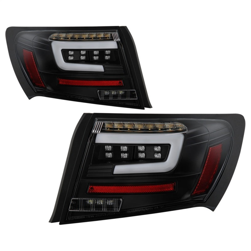 Spyder 08-11 Subaru Impreza WRX 4DR LED Tail Lights - Black ALT-YD-SI084D-LED-BK-SR1 Performance
