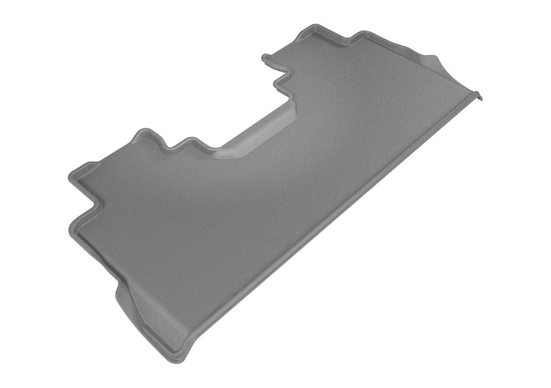 3D MAXpider 2017-2019 Ford F-250/350/450 Supercrew Kagu 2nd Row Floormats - Gray-SR1 Performance