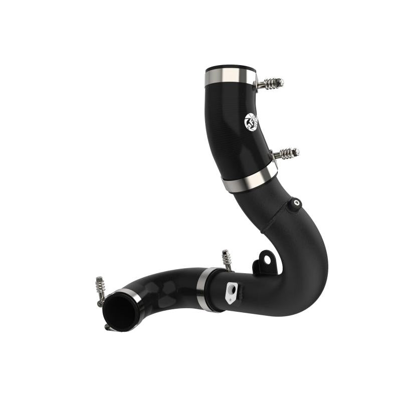 aFe Bladerunner 2.75in Aluminum Cold Charge Pipe Black VW GTI (MKVIII) 22-23 L4-2.0L (t)-SR1 Performance